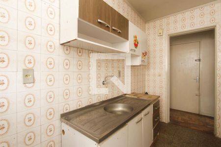 Cozinha de apartamento à venda com 1 quarto, 40m² em Jardim Dona Leopoldina, Porto Alegre