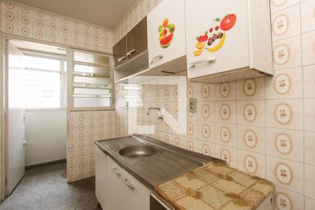 Cozinha de apartamento à venda com 1 quarto, 40m² em Jardim Dona Leopoldina, Porto Alegre