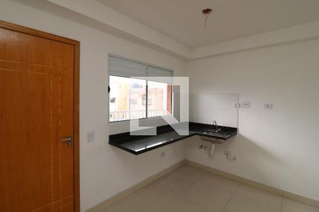 Cozinha de apartamento para alugar com 1 quarto, 35m² em Vila Nova York, São Paulo