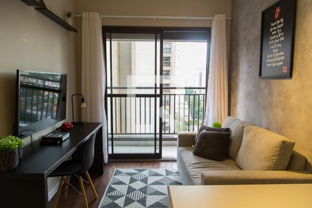 Sala de apartamento para alugar com 1 quarto, 29m² em Vila Santa Catarina, São Paulo