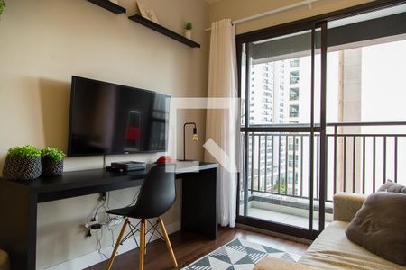 Sala de apartamento para alugar com 1 quarto, 29m² em Vila Santa Catarina, São Paulo