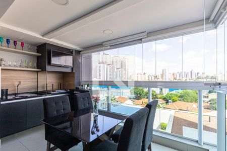 Varanda Gourmet de apartamento para alugar com 2 quartos, 85m² em Parque Bandeirante, Santo André