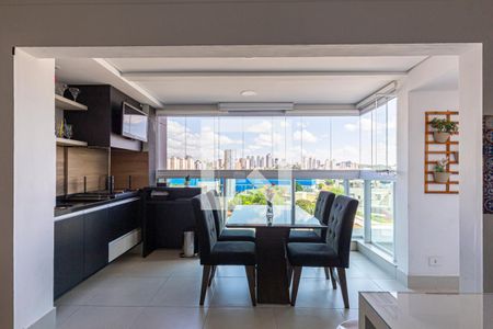 Varanda Gourmet de apartamento para alugar com 2 quartos, 85m² em Parque Bandeirante, Santo André