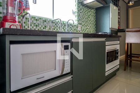 Cozinha e Área de Serviço de apartamento para alugar com 1 quarto, 42m² em Jardim Botânico, Porto Alegre