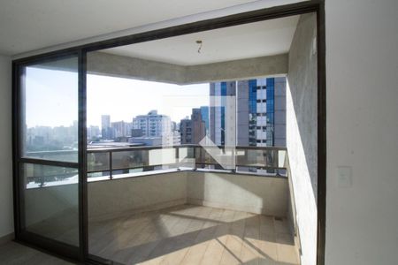 Varanda da Sala de apartamento à venda com 2 quartos, 72m² em Santo Agostinho, Belo Horizonte