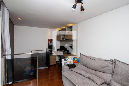 Sala Cobertura de apartamento à venda com 2 quartos, 120m² em Jardim America, Belo Horizonte