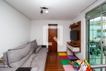 Sala Cobertura de apartamento à venda com 2 quartos, 120m² em Jardim America, Belo Horizonte