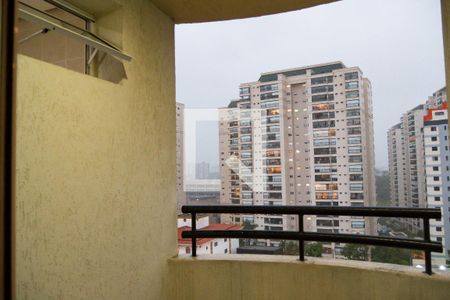 Varanda da Sala de apartamento para alugar com 1 quarto, 40m² em Centro, Santo André