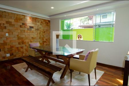 Sala de Jantar de casa de condomínio para alugar com 4 quartos, 180m² em Recreio dos Bandeirantes, Rio de Janeiro