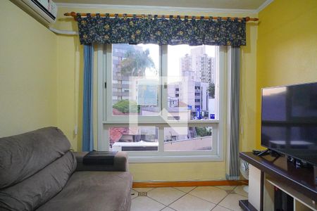 Sala de apartamento à venda com 1 quarto, 45m² em Rio Branco, Porto Alegre