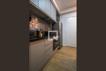 Sala/Cozinha de apartamento para alugar com 1 quarto, 49m² em Pinheiros, São Paulo