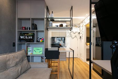 Sala de apartamento para alugar com 1 quarto, 26m² em Tatuapé, São Paulo