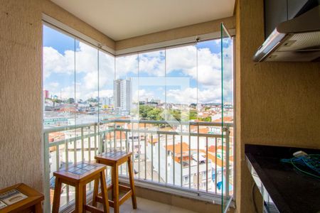 Varanda de apartamento para alugar com 1 quarto, 60m² em Vila Floresta, Santo André