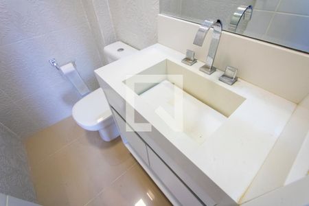 Lavabo de apartamento à venda com 1 quarto, 60m² em Vila Floresta, Santo André