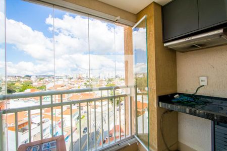 Varanda de apartamento à venda com 1 quarto, 60m² em Vila Floresta, Santo André