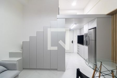 Sala de apartamento para alugar com 1 quarto, 33m² em Perdizes, São Paulo