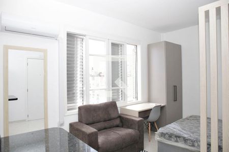 Quarto + Sala de kitnet/studio para alugar com 1 quarto, 24m² em Cidade Baixa, Porto Alegre