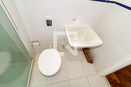 Detalhe do banheiro  de apartamento para alugar com 1 quarto, 38m² em Ipanema, Rio de Janeiro