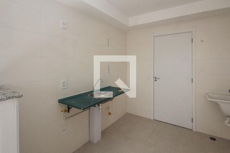 Cozinha de apartamento para alugar com 1 quarto, 24m² em Vila Ema, São Paulo