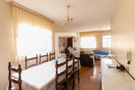 Sala de apartamento à venda com 3 quartos, 106m² em Nova Suíça, Belo Horizonte
