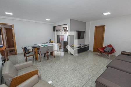 Sala de apartamento à venda com 4 quartos, 140m² em Liberdade, Belo Horizonte
