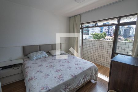 Quarto 1 / suite / varanda de apartamento à venda com 4 quartos, 140m² em Liberdade, Belo Horizonte