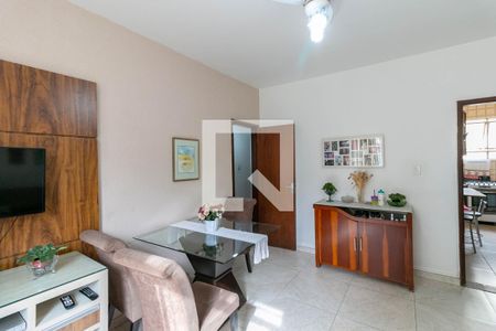 Sala de apartamento à venda com 2 quartos, 68m² em Nova Suíça, Belo Horizonte