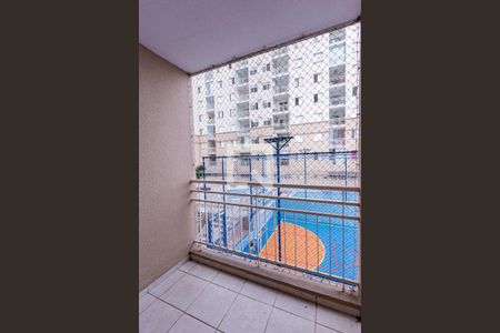 Varanda da Sala de apartamento à venda com 3 quartos, 62m² em Vila Santo Estéfano, São Paulo
