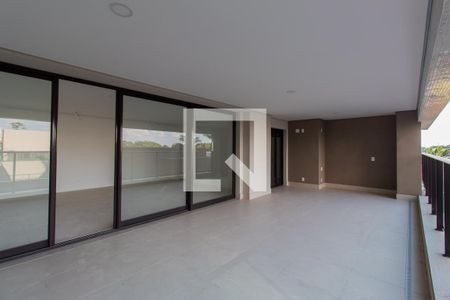 Varanda da Sala de apartamento à venda com 4 quartos, 230m² em Vila Gertrudes, São Paulo