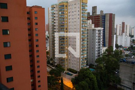 Varanda da Sala de apartamento para alugar com 1 quarto, 40m² em Centro, Santo André