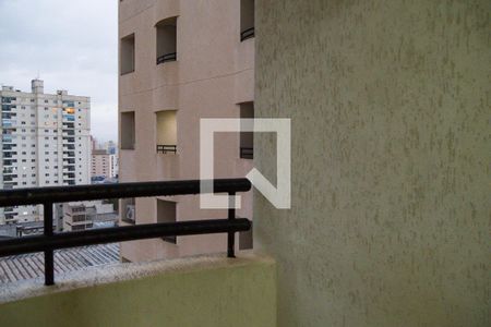 Varanda da Sala de apartamento para alugar com 1 quarto, 40m² em Centro, Santo André