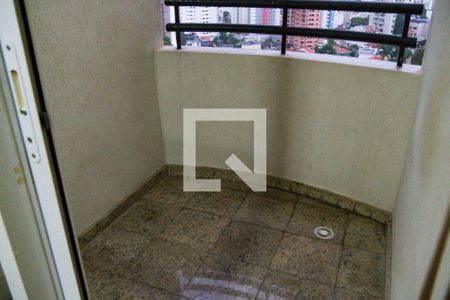 Varanda da Sala de apartamento para alugar com 1 quarto, 40m² em Centro, Santo André