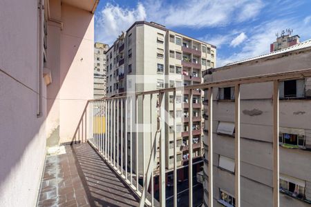 Varanda do Studio de kitnet/studio para alugar com 1 quarto, 59m² em Santa Ifigênia, São Paulo