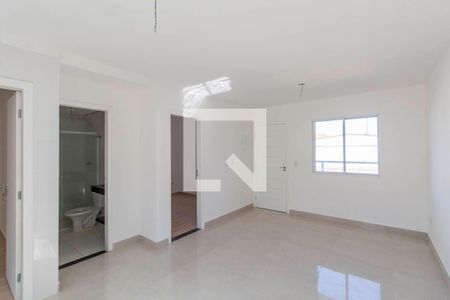 Sala e Cozinha Integrada  de apartamento à venda com 2 quartos, 44m² em Vila Guilhermina, São Paulo
