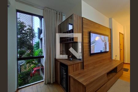 Sala de apartamento para alugar com 4 quartos, 165m² em União, Belo Horizonte