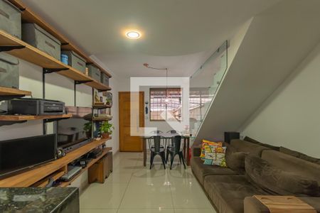 Sala de casa à venda com 2 quartos, 110m² em Santa Branca, Belo Horizonte