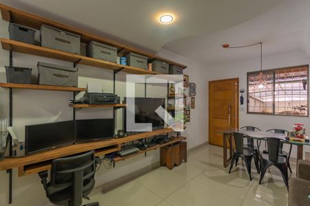 Sala de casa para alugar com 2 quartos, 110m² em Santa Branca, Belo Horizonte