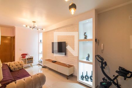 Sala de apartamento à venda com 2 quartos, 104m² em Vila Helena, Santo André