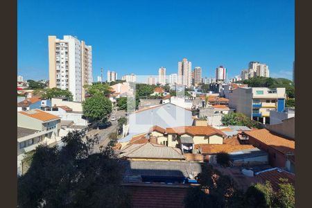 Vista da Sala de apartamento à venda com 3 quartos, 90m² em Vila Leopoldina, Santo André