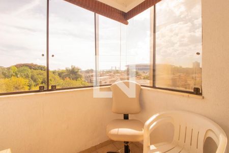 Varanda da Sala de apartamento à venda com 1 quarto, 49m² em Humaitá, Porto Alegre