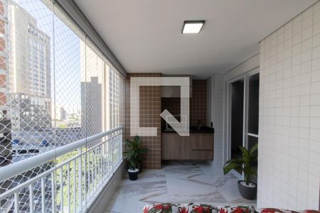Varanda Gourmet de apartamento à venda com 4 quartos, 103m² em Centro, Guarulhos