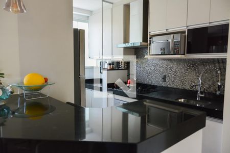 Cozinha de apartamento à venda com 2 quartos, 72m² em Cabral, Contagem