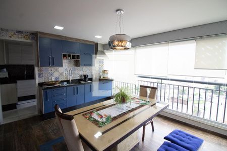 Varanda gourmet de apartamento à venda com 4 quartos, 102m² em Vila Regente Feijó, São Paulo