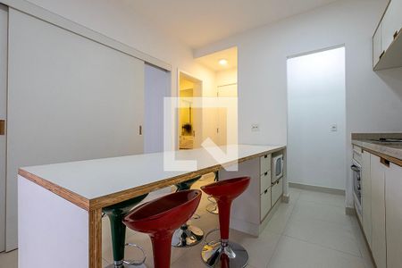 Sala/Cozinha de apartamento à venda com 1 quarto, 56m² em Paraíso, São Paulo