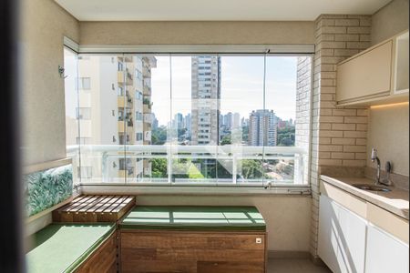 Varanda de apartamento à venda com 1 quarto, 66m² em Vila Mariana, São Paulo