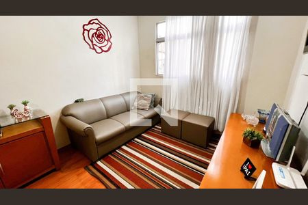 Sala de apartamento à venda com 3 quartos, 102m² em Palmares, Belo Horizonte