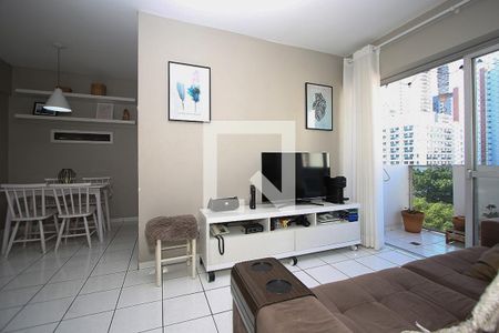 Sala de apartamento para alugar com 1 quarto, 48m² em Pinheiros, São Paulo