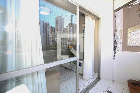 Varanda da Sala de apartamento para alugar com 1 quarto, 48m² em Pinheiros, São Paulo