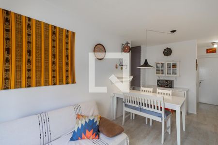 Sala de apartamento para alugar com 1 quarto, 49m² em Indianópolis, São Paulo