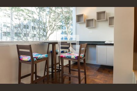 Sala de apartamento à venda com 3 quartos, 122m² em República, São Paulo